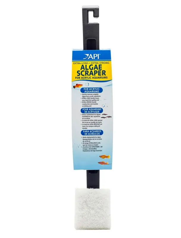 API Algae Scraper Acrylic - Aquarium Supplies