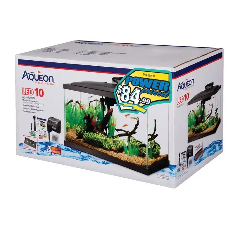 Aqueon LED 10 Gallon Kit - Aquariums