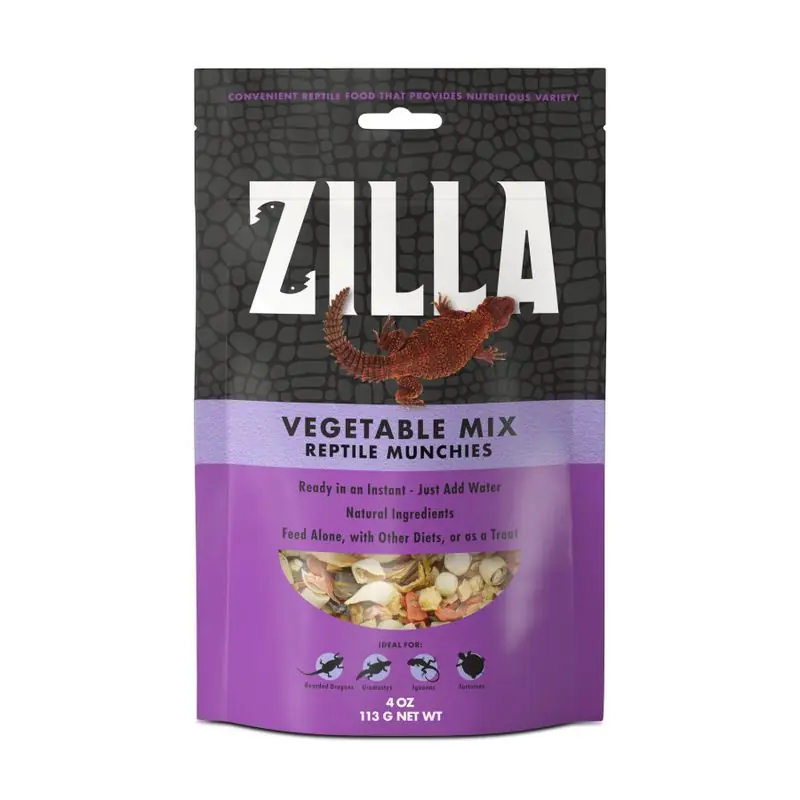 Zilla Reptile Munchies Vegetable Mix 4oz - Food & Nutrition