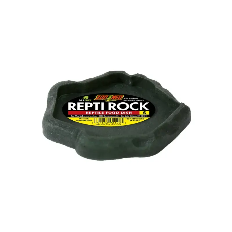 Zoo Med Repti Rock Food Dish, Small - Reptile/Turtle/Insect Supplies
