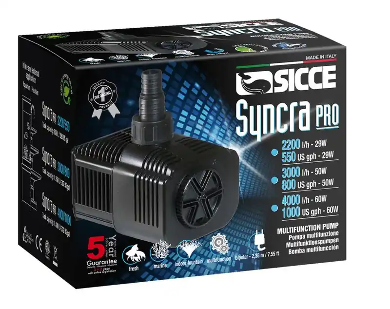 Sicce SYNCRA PRO 4000 Pump 1000 GPH - Pumps & Wavemakers