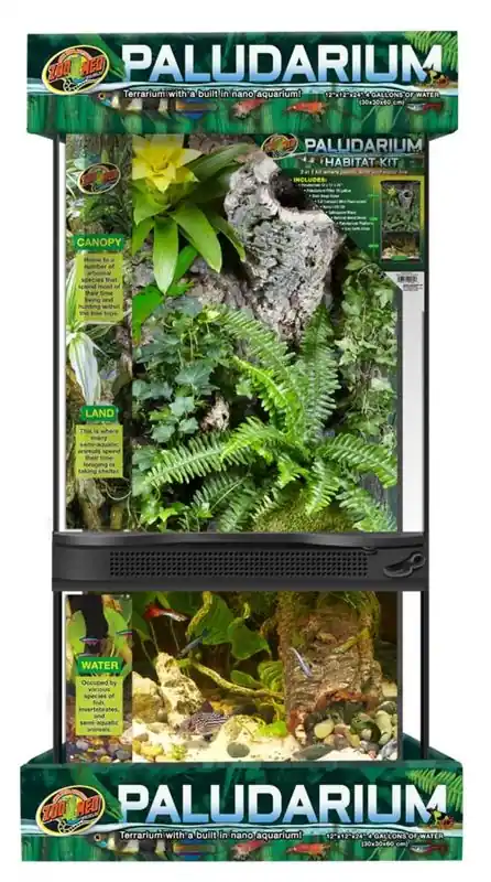 Zoo Med Paludarium 4 Gallon 12x12x24" - Terrariums/Cages