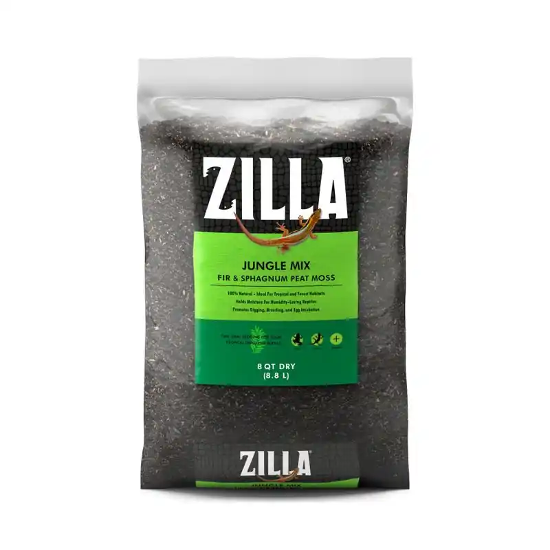Zilla Jungle Mix 8QT - Reptile/Turtle/Insect Supplies