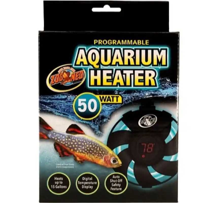 Zoo Med Aquarium Heater 50W - Aquarium Supplies