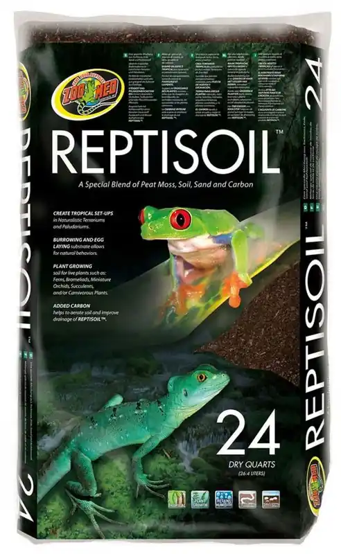 Zoo Med ReptiSoil Bedding 24 qt - Reptile/Turtle/Insect Supplies