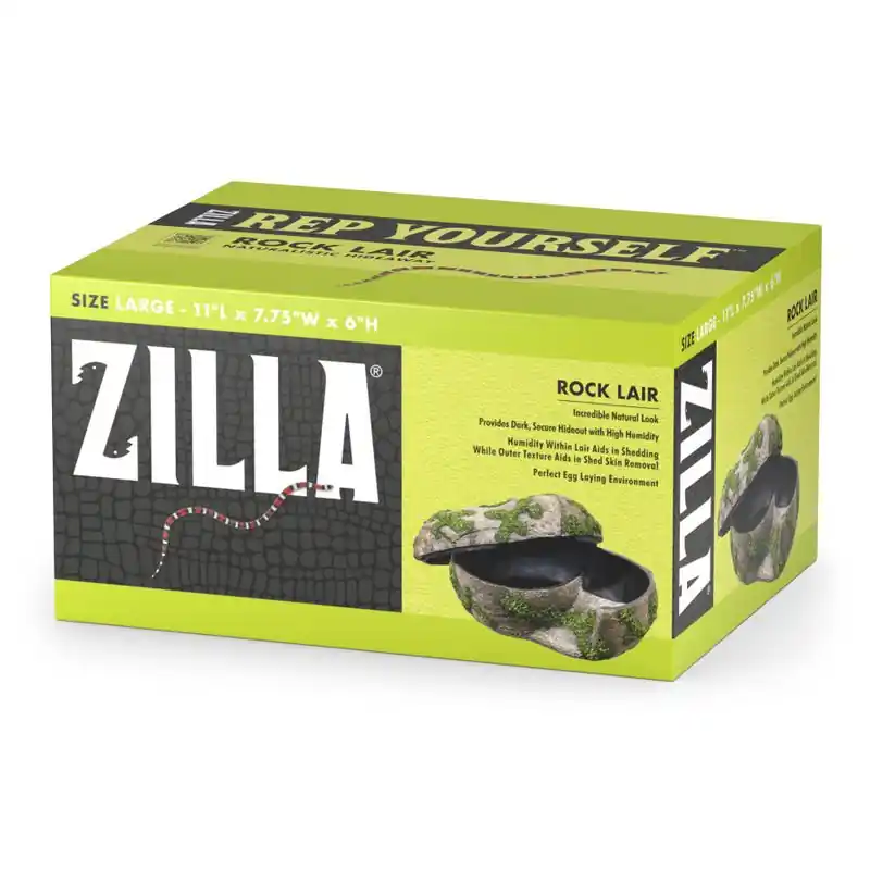 ZILLA Rock Lair LG - Reptile/Turtle/Insect Supplies