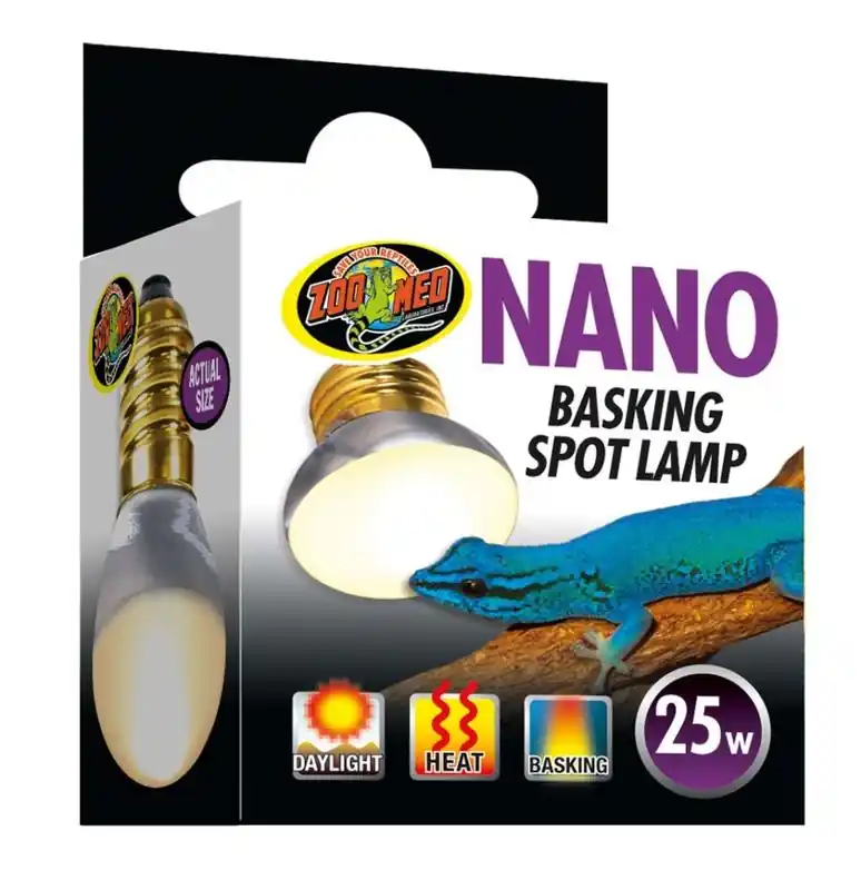 Zoo Med Nano Basking Spot Lamp 25W - Reptile/Turtle/Insect Supplies