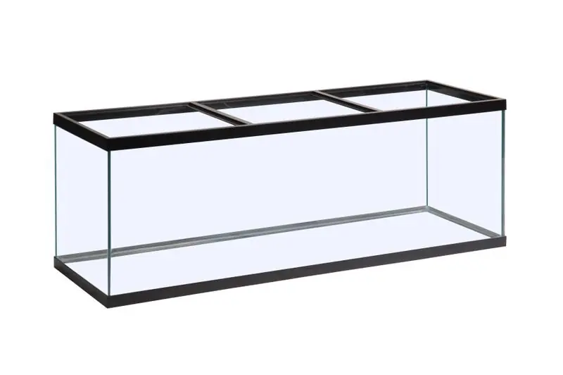 Marineland Standard Rectangular Aquarium Tank Clear Black, 180 gal, 72In X 24 in - Aquariums