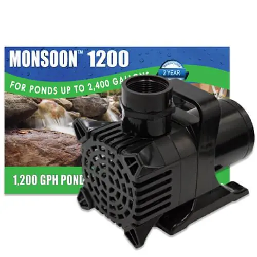 Anjon 1,200 GPH Monsoon Submersible Pond Pump - Anjon Manufacturing