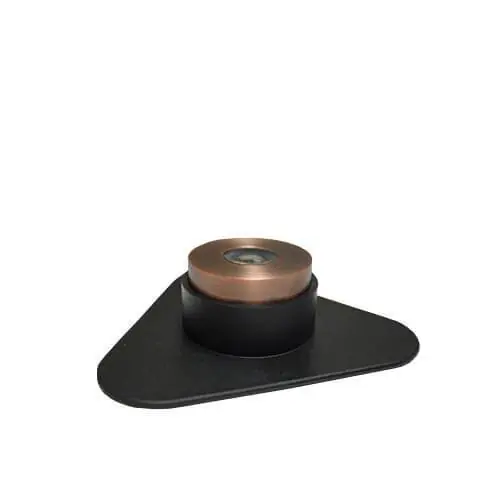 Anjon 1-Watt Bronze Puck Light with Transformer