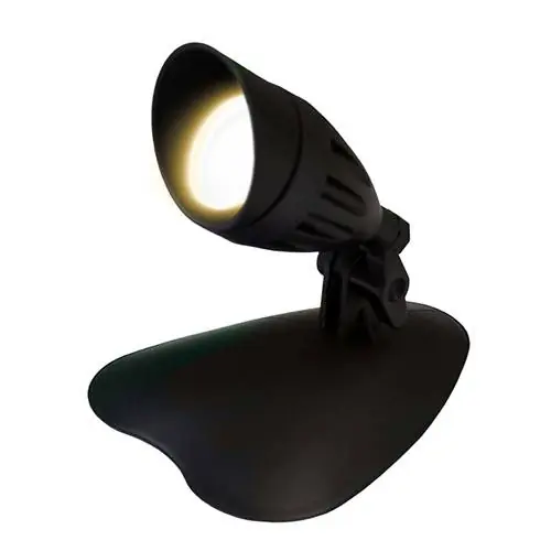 Anjon 3-Watt Color Changing LED Spotlight - Black Housing