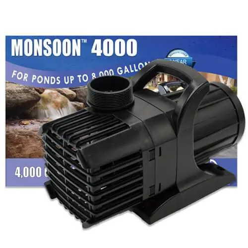 Anjon 4,000 GPH Monsoon Submersible Pond Pump - Anjon Manufacturing
