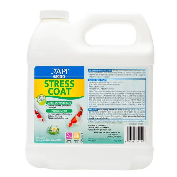 API Pond Stress Coat, 64 Ounces - API (Pond Care)