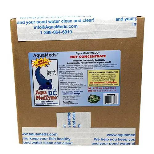 Aqua Meds MedZyme Dry Concentrate, 24 lbs.