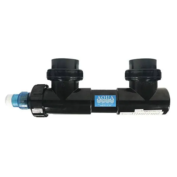 Aqua Ultraviolet 15 watt UV, 3/4" barb, black