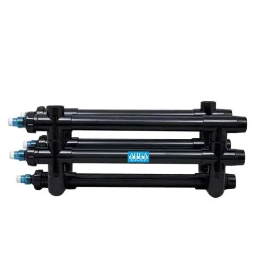Aqua Ultraviolet 200 watt UV, 2" ports, black