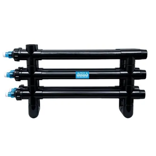 Aqua Ultraviolet 240 watt UV, 2" ports, black