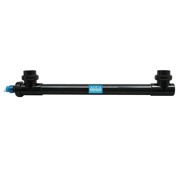 Aqua Ultraviolet 40 watt UV, 3/4" ports, black