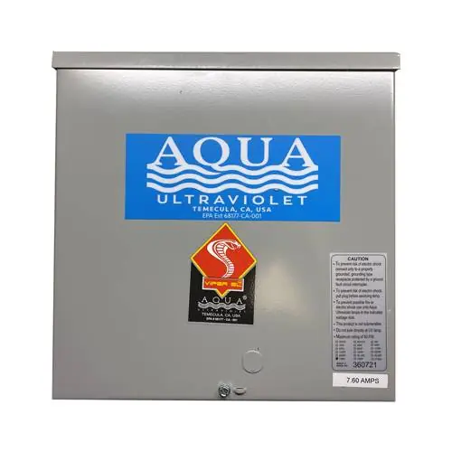Aqua Ultraviolet 400 Watt (NEMA) Transformer, Viper, Plastic, 110V