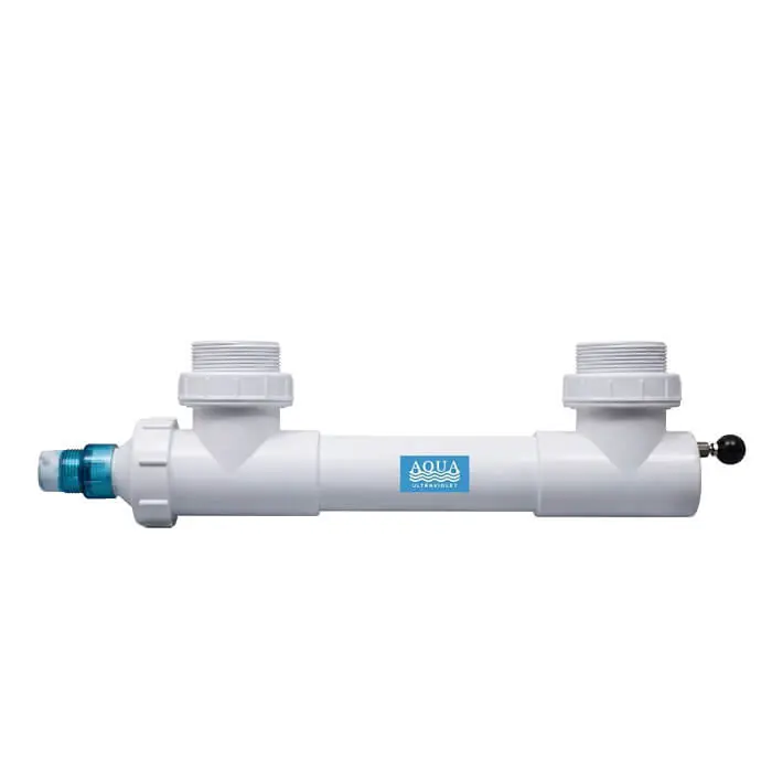 Aqua Ultraviolet 57 watt UV, 2" white, unions, wiper