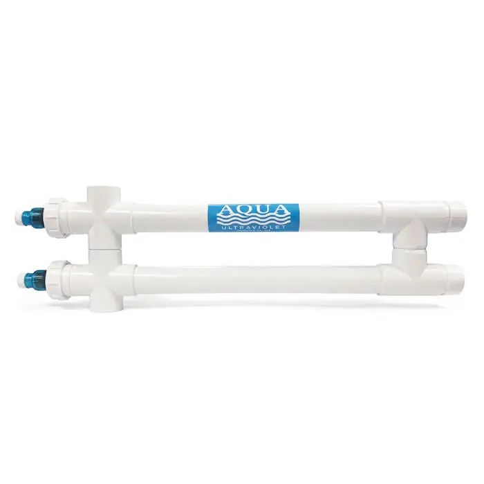 Aqua Ultraviolet 80 watt UV, 2" w/unions, w/ 2-Inline Transformers