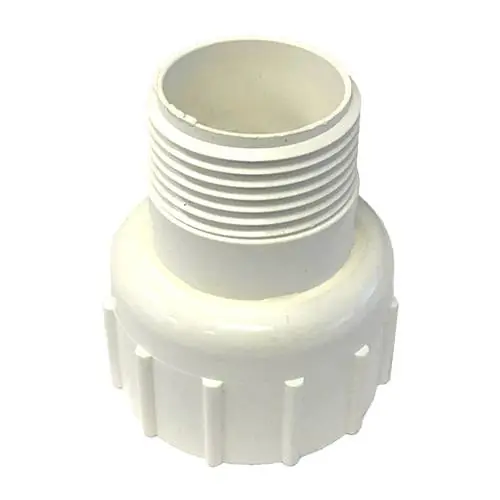 Aqua Ultraviolet Viper Quartz Cap, White, for 2" and 3" Plastic