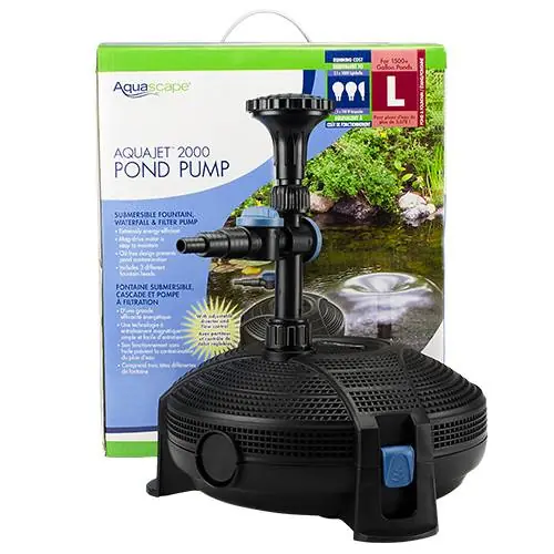 Aquascape AquaJet 2000 GPH Pond & Fountain Pump
