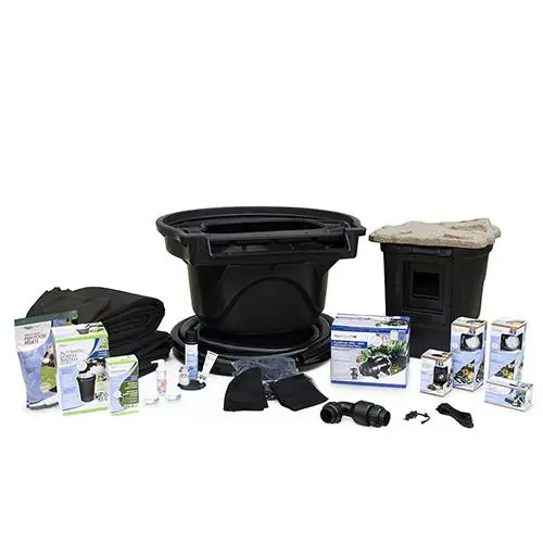 Aquascape Large Pond Kit 21' x 26' w/ AquaSurge PRO 4000-8000 Adjustable Flow Pump