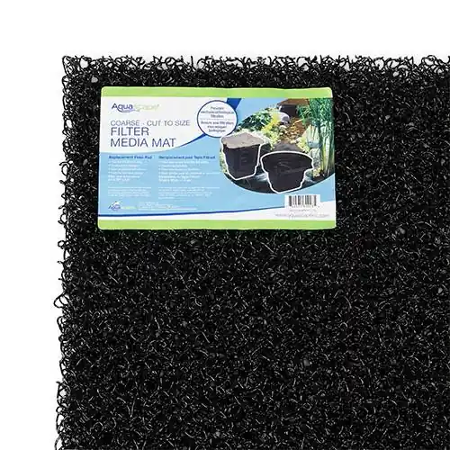 Aquascape Low Density Rigid Filter Mat 24" x 39" x 1.5", Black In Color