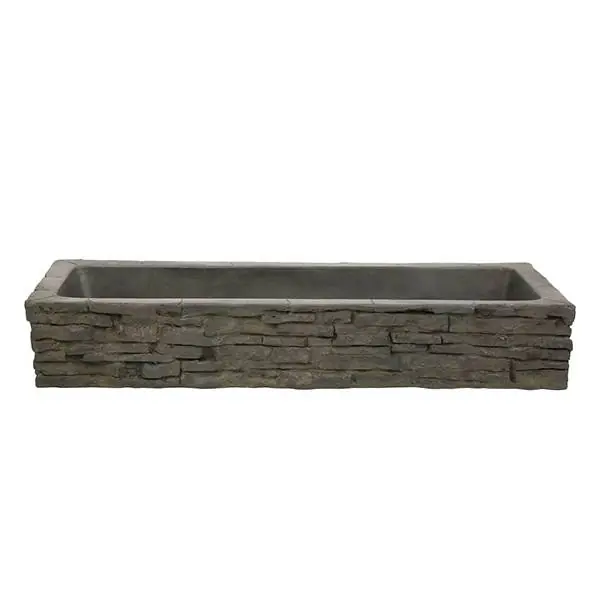 Aquascape Quad-Spill Straight Stacked Slate Topper