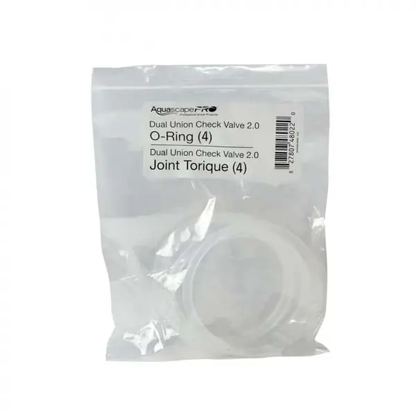 AquascapePro Dual Union Check Valve 2.0 O-Rings (set of 4)