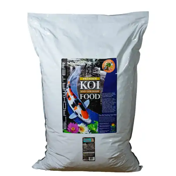 Aquatic Nutrition Blackwater Cool Season Fish Food 20 lbs, Medium Pellet - Aquatic Nutrition Inc.