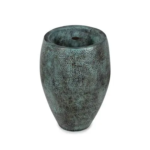 Atlantic AV24HB Hammered Brass Aura Vases - Atlantic Water Gardens