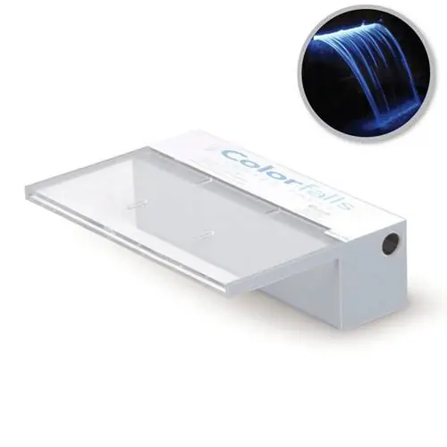 Atlantic CF12B 12" Colorfalls with blue LED light - Atlantic Water Gardens