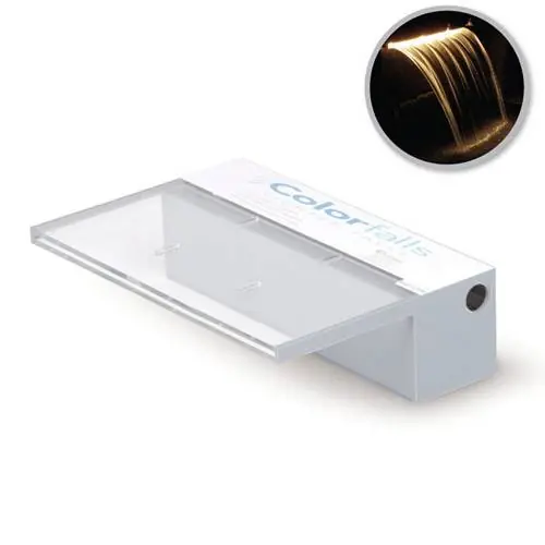 Atlantic CF12SW 12" Colorfalls with SOL White LED light - Atlantic Water Gardens