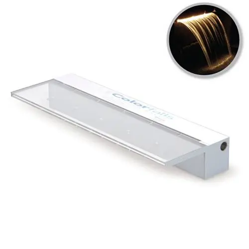 Atlantic CF24SW 24" Colorfalls with SOL White LED light - Atlantic Water Gardens