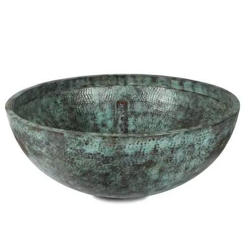 Atlantic HB36R0 36" Hammered Brass Bowl - Atlantic Water Gardens