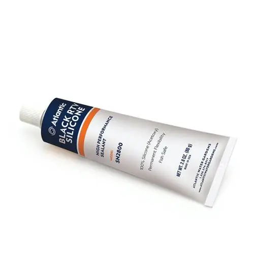 Atlantic SN2800 Black Silicone, 2.8 Ounces tube - Atlantic Water Gardens