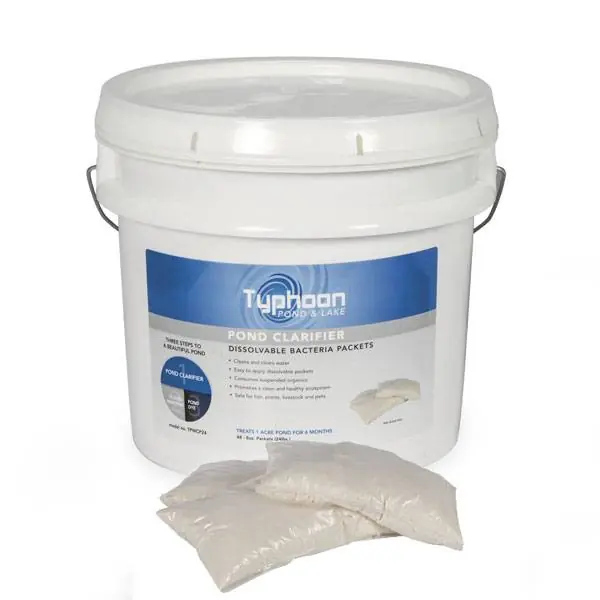 Atlantic TPWCP24 Typhoon Pond Clarifier - (48) 8 Ounces WS Packs 24lbs