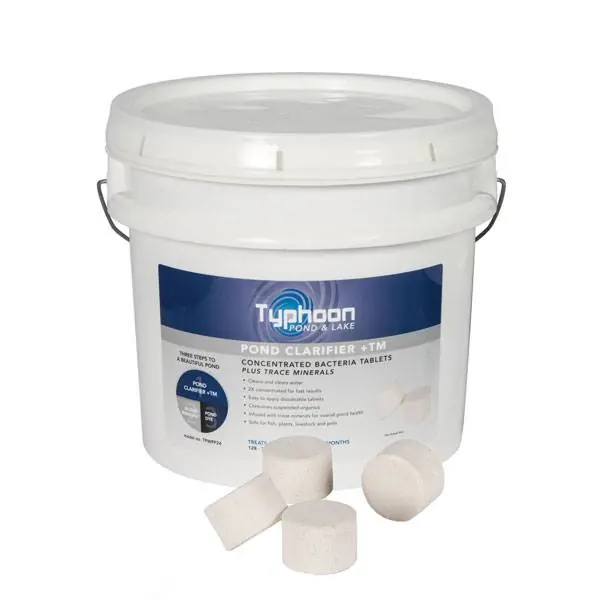 Atlantic TPWPP24 Typhoon Pond Clarifier+TM - Concentrated - (128) 3 Ounces Tablet 24lbs