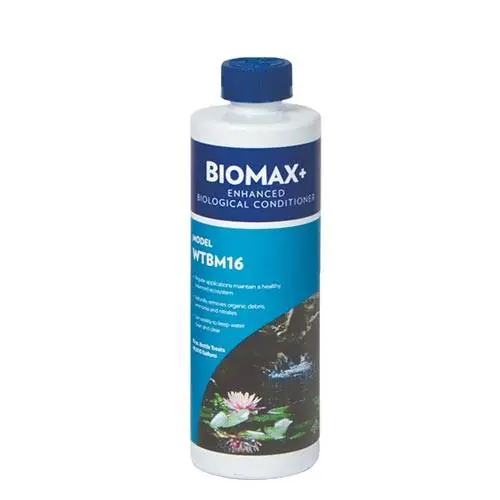 Atlantic WTBM16 BioMax+ (16 Ounces) Enhanced Biological Conditioner - Atlantic Water Gardens