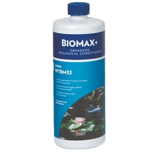 Atlantic WTBM32 BioMax+ (32 Ounces) Enhanced Biological Conditioner - Atlantic Water Gardens