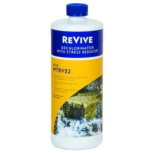 Atlantic WTRV32 ReVive (32 fl Ounces) Dechlorinator with Stress Reducer - Atlantic Water Gardens