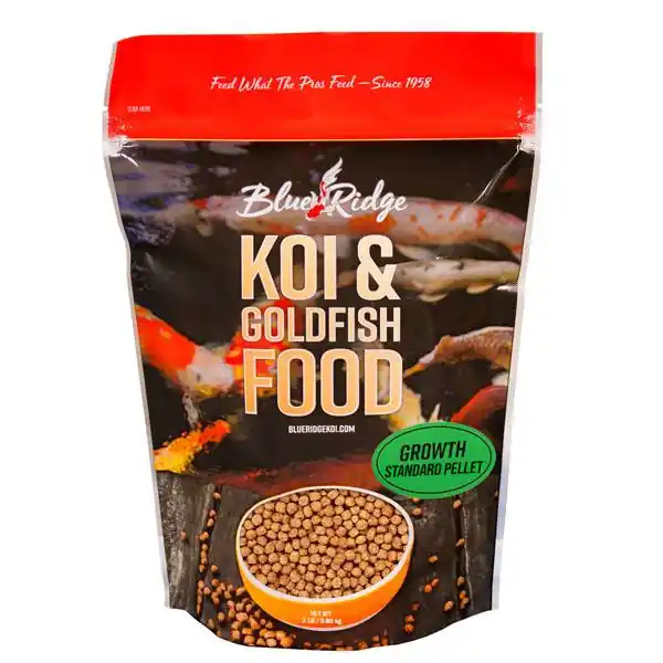 Blue Ridge Floating Growth Fish Food, 2 lbs. Standard Pellet 3/16"