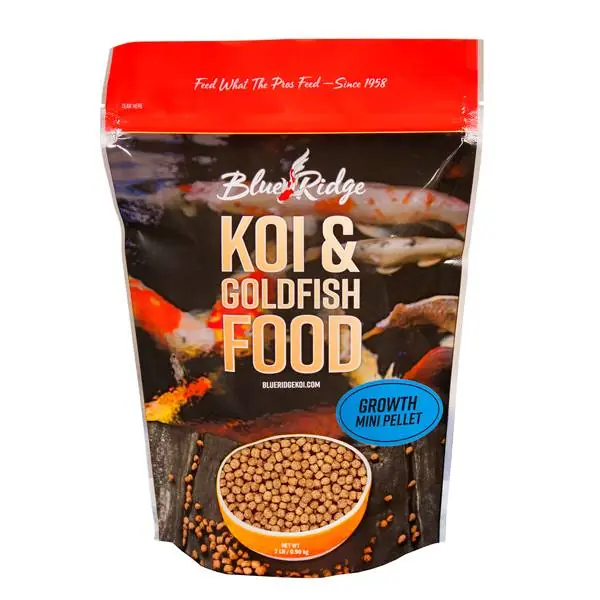 Blue Ridge Floating Mini-Pellet Growth Fish Food, 2 lbs.