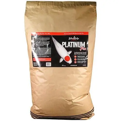 Blue Ridge Floating Platinum Pro Fish Food, 50 lbs., Standard Pellet 3/16"