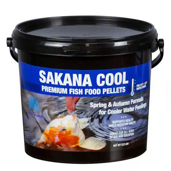 Blue Thumb Sakana Koi Food Spring & Autumn Pellets, 2.5 lbs.