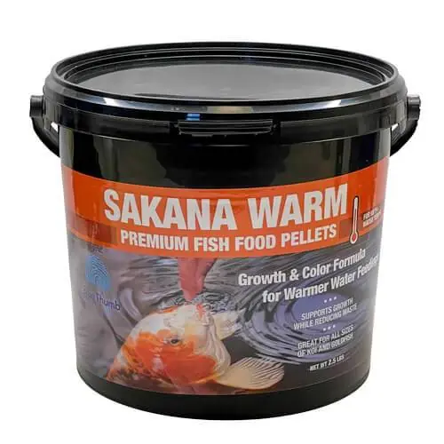 Blue Thumb Sakana Koi Growth & Color Diet, 2.5 lbs.