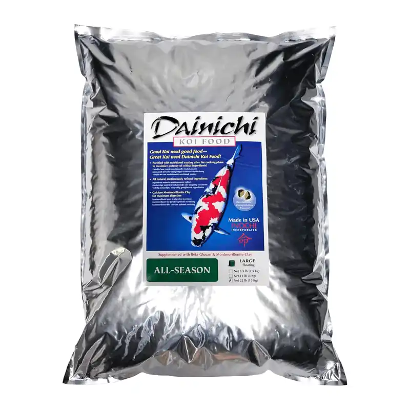 Dainichi All Season Koi Food, Large Pellet 22 lbs