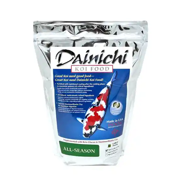 Dainichi All Season Koi Food, Large Pellet 5.5 lbs